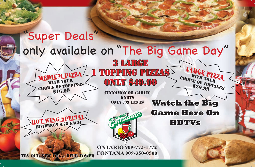 Big Game Day Special